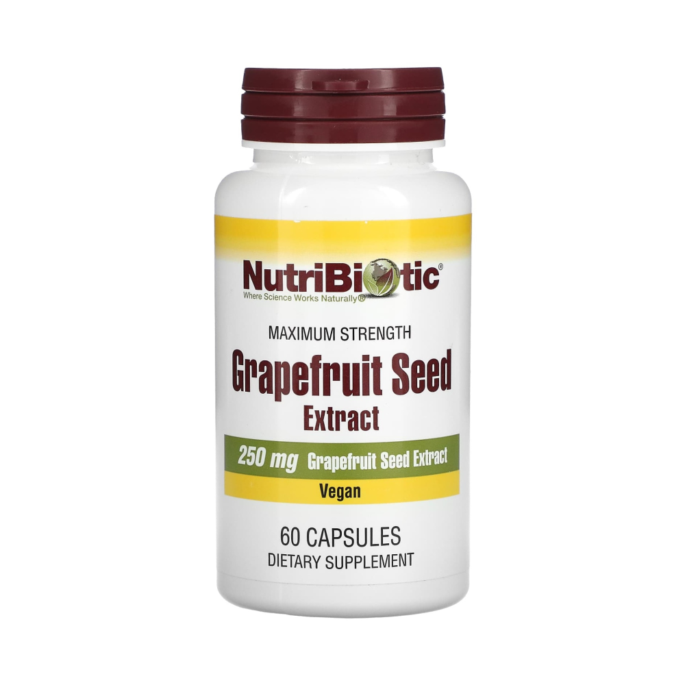 <b>뉴트리바이오틱</b> 그레이프프룻 자몽씨 시드 추출 250mg 60캡슐