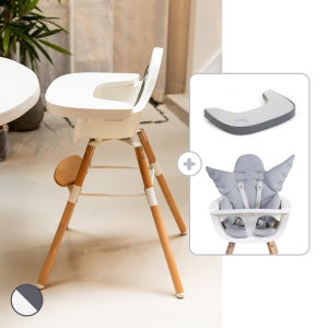차일드홈 하이체어 에볼루+쿠션+트레이 세트(색상선택)
