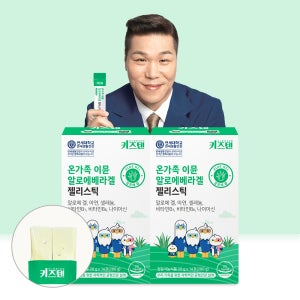 연세 키즈텐 이뮨 어린이 온가족 알로에 베라 겔 면역력 장 피부 젤리 14포, 2개