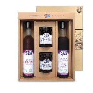 [선물세트]엉클베리하우스 블루베리 잼 발효초 종합선물세트