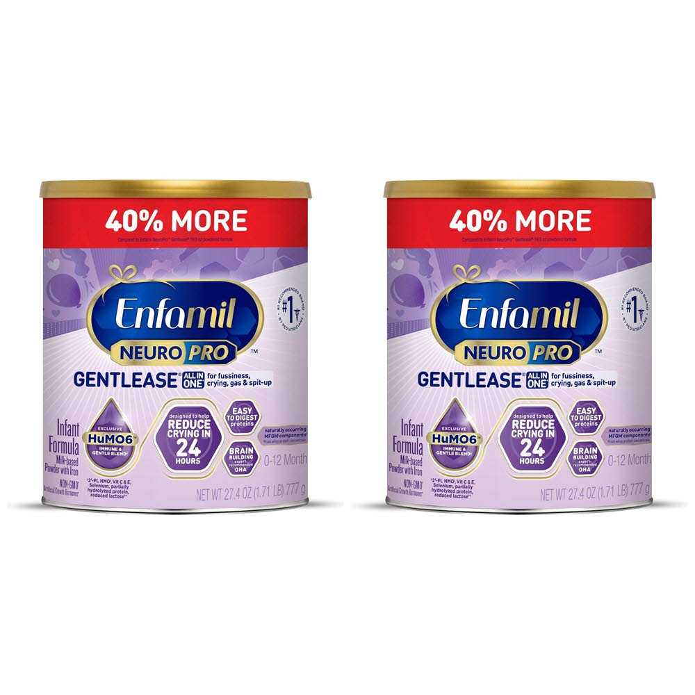 <b>엔파밀</b> 분유 뉴로 프로 젠틀리스 777g 2팩 <b>Enfamil</b>