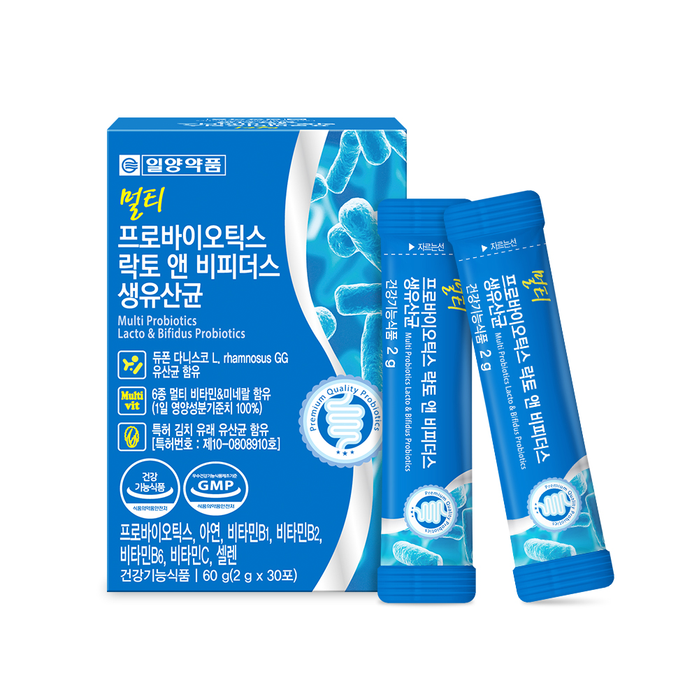 일양약품 프로바이오틱스 비피더스 생 유산균 가루 30포 락토바실러스