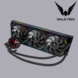 발키리 V360 ARGB LCD CPU 수냉쿨러 블랙 VALKYRIE