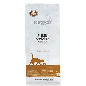히코코 모카자바 원두 커피 908g 아로마 밸브 부착 홈카페 커피