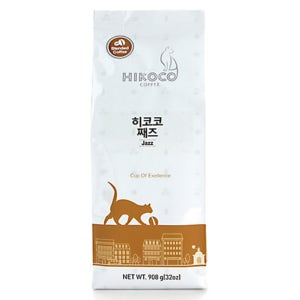 히코코 째즈 원두 커피 908g 아로마 밸브 부착 홈카페 커피