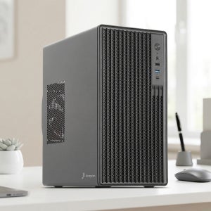 주연테크 굿워크 D1v56GW 블랙 AMD 라이젠5 5600G 사무용 가정용 데스크탑 PC 컴퓨터 Windows11 Home