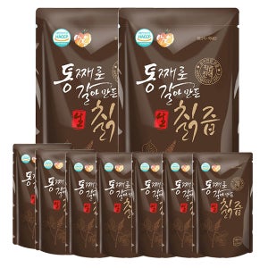 통째로 갈아만든 더 진한 국내산 안동 칡엑기스 생칡즙 가정용 벌크 100ml 60팩 (선물박스X)