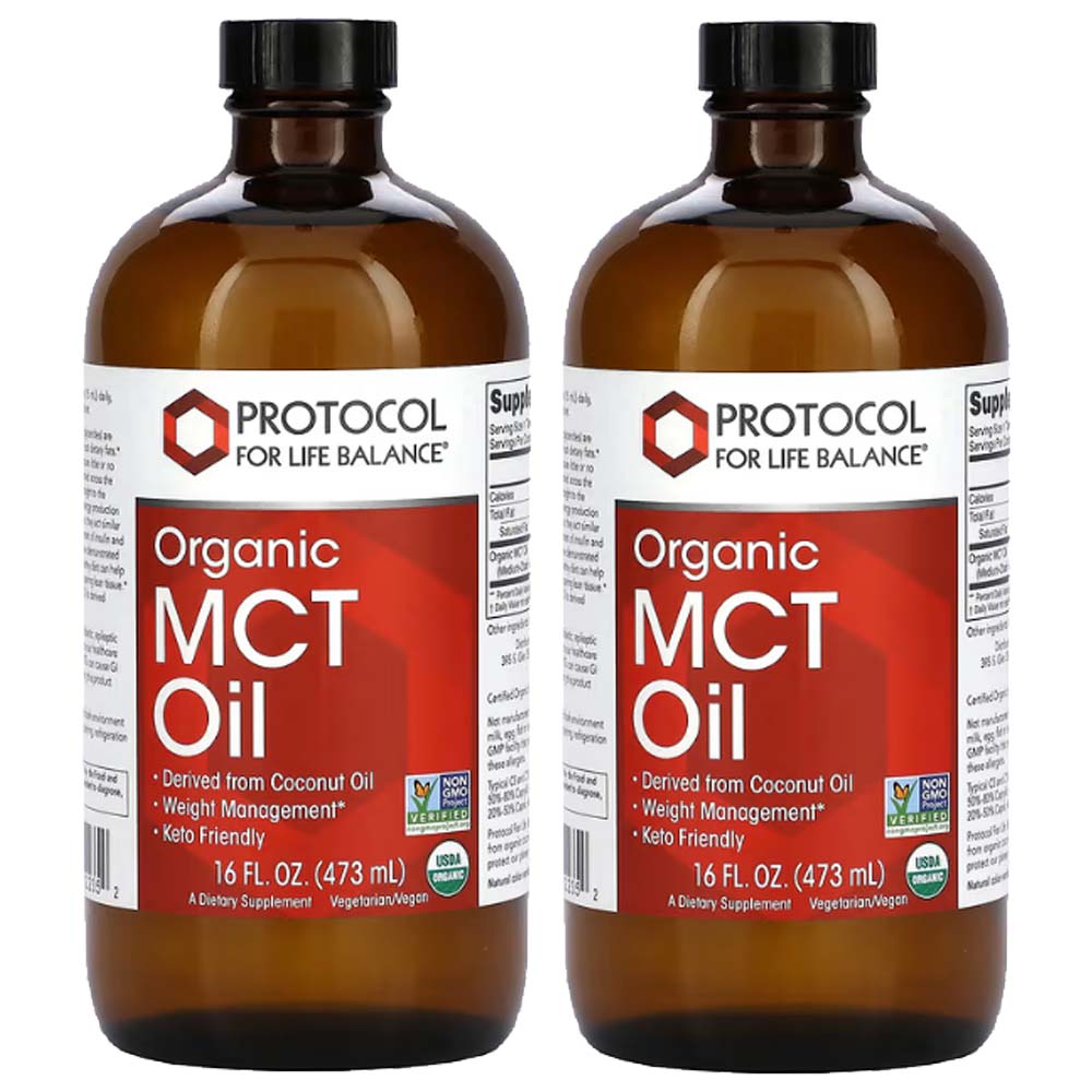 <b>프로토콜포라이프발란스</b> 엠씨티 MCT 오일 엠시티오일 473ml2병 케톤식 방탄커피 용