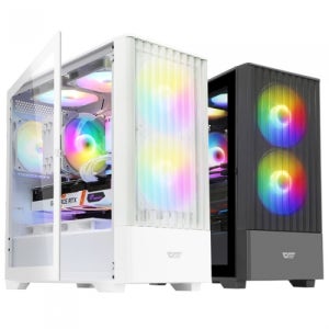 darkFlash DNM600 MESH RGB (화이트)