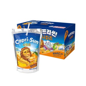 카프리썬 사파리 200ml 10개 어린이음료