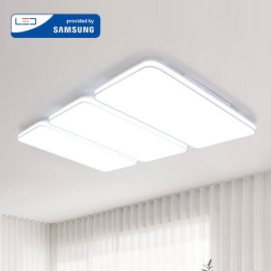 LED 거실등 180W 슬림더블 국산 아파트거실등 전등교체