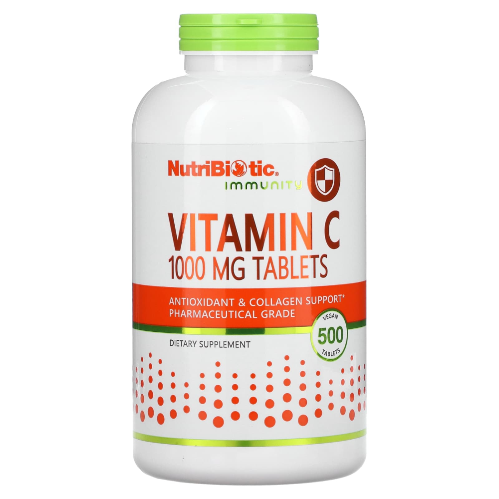 <b>뉴트리바이오틱</b> 이뮤니티 <b>비타민C</b> 1000mg 500비건타블렛