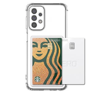 변색방지 카드 2장 수납 범퍼 케이스 투명, 갤럭시A53