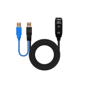 USB2.0 리피터 15M 케이블(DC5V 아답터 포함) NEXT-USB15PW