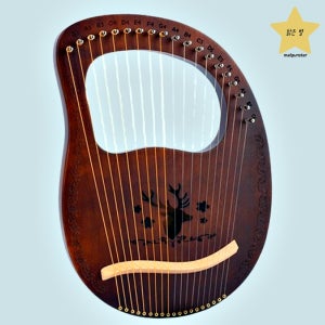 리라하프 방과후 교육용 초보용 악기 하프배우기 가방포함 19음계