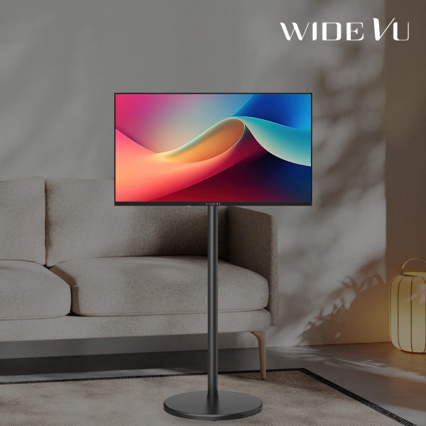 와이드무빙뷰 블랙에디션 삼탠바이미 셋트 81cm(32인치) HD 스마트 이동식 스탠딩 TV 중소바이미 V1