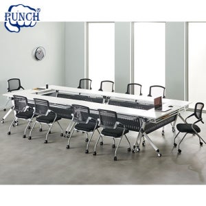 다인용 연수용 HD-1900 빅테이블 펀치 연결회의용테이블(23T 각상판/철재가림판포함)