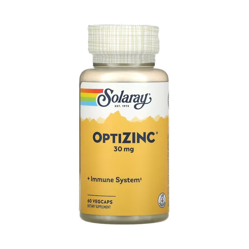 솔라레이 옵티<b>징크</b> opti아연 30mg 60배지캡슐 스테아르산마그네슘 피리독신 HCI