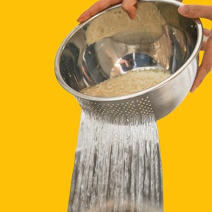 스텐 쌀 씻는 볼 통 세척볼 함박 도구 다용도 타공 믹싱볼 쌀바가지 채반 야채 과일