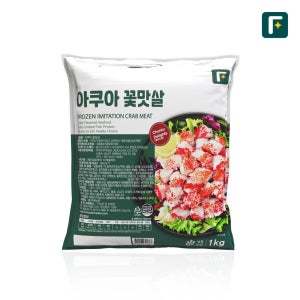 [N배송] 펀쿡 아쿠아 꽃맛살 대용량 1kg, 1개