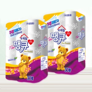 1+1 땡큐 화장지 3겹 30롤 두루마리 휴지
