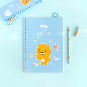 리틀카카오프렌즈 러블리 신학기 스프링노트 라이언