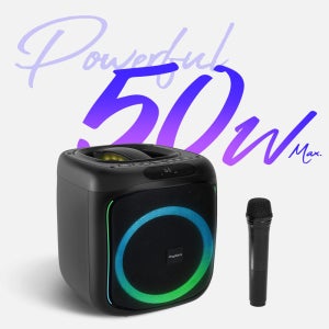 50W 무선 블루투스 마이크 앰프 스피커 KY300