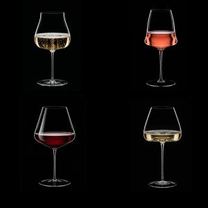 아비제 와인잔 4가지 올인원 핸드메이드 크리스탈 글라스