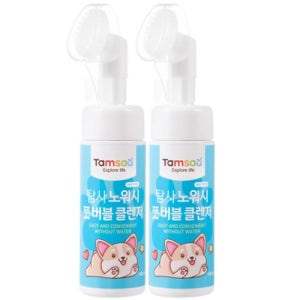 탐사 반려동물 노워시 풋 버블 클렌저 150ml x 4팩 (총 600ml)