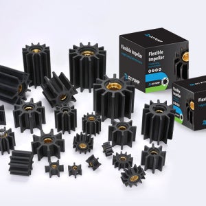 플렉시블 고무 임펠라 U 날개수 12 임펠러 동진펌프 펌프임펠라 임펠러펌프 플렉시블임펠러