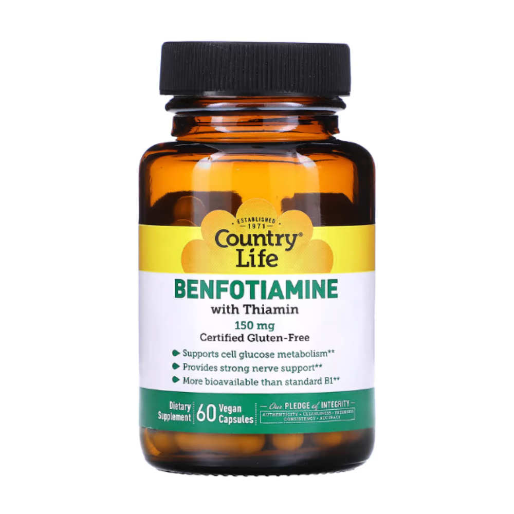 컨츄리라이프 벤포티아민150mg+<b>비타민B1</b> 60 베지 캡슐
