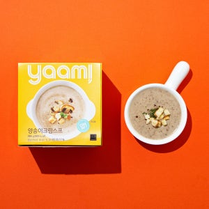 얌(YAAM!) 양송이 스프 5입 900g 1박스