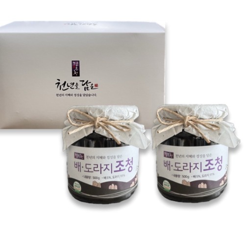 담은청 배도라지조청+배도라지조청500g
