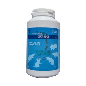 쥐킬블럭 500g+쥐그릇 10개 쥐알약 덫 퇴치 쥐약 식당 플로쿠마펜 잡스스톰