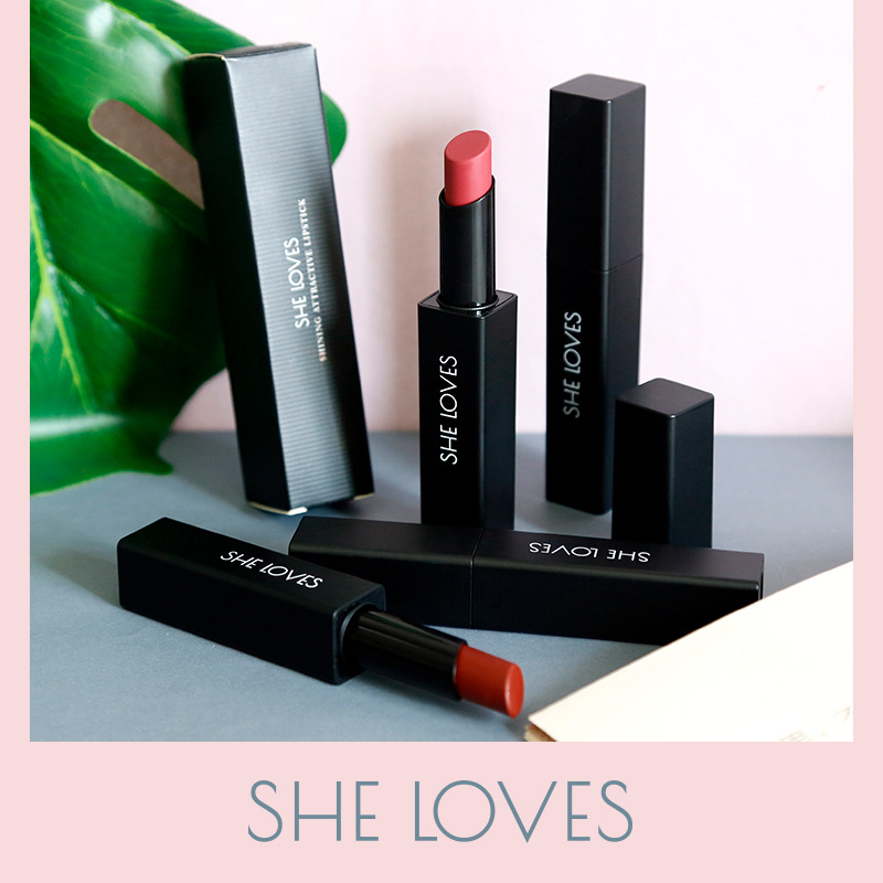 쉴로브스 매트 립스틱은 워터프루프 립스틱으로 쉽게 탈색되지 않는 메이크업 립스틱 세트