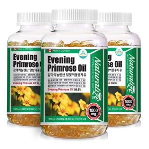 3개 감마리놀렌산 달맞이꽃종자유 1001mg x 300캡슐 3병 15개월 GLA240mg