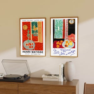 마티스 그림 인테리어액자 전시포스터 - 이집트 커텐 인테리어 A2
