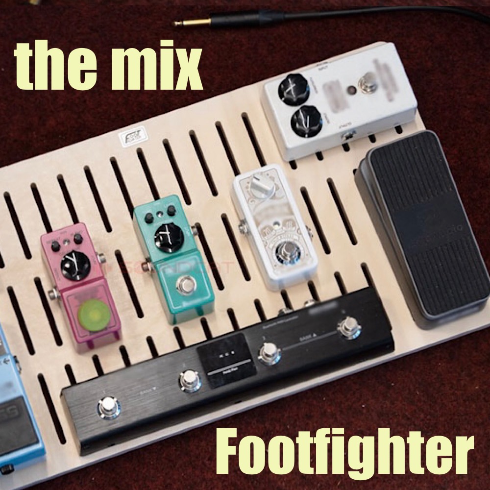 Native Instruments [the MIX] 풋파이터 자작합판 기타이펙터 페달보드 PB-4425 (Junior)