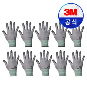 3M 3M 장갑 슈퍼폼터치 안전 반코팅 작업 NBR코팅 장갑 10장