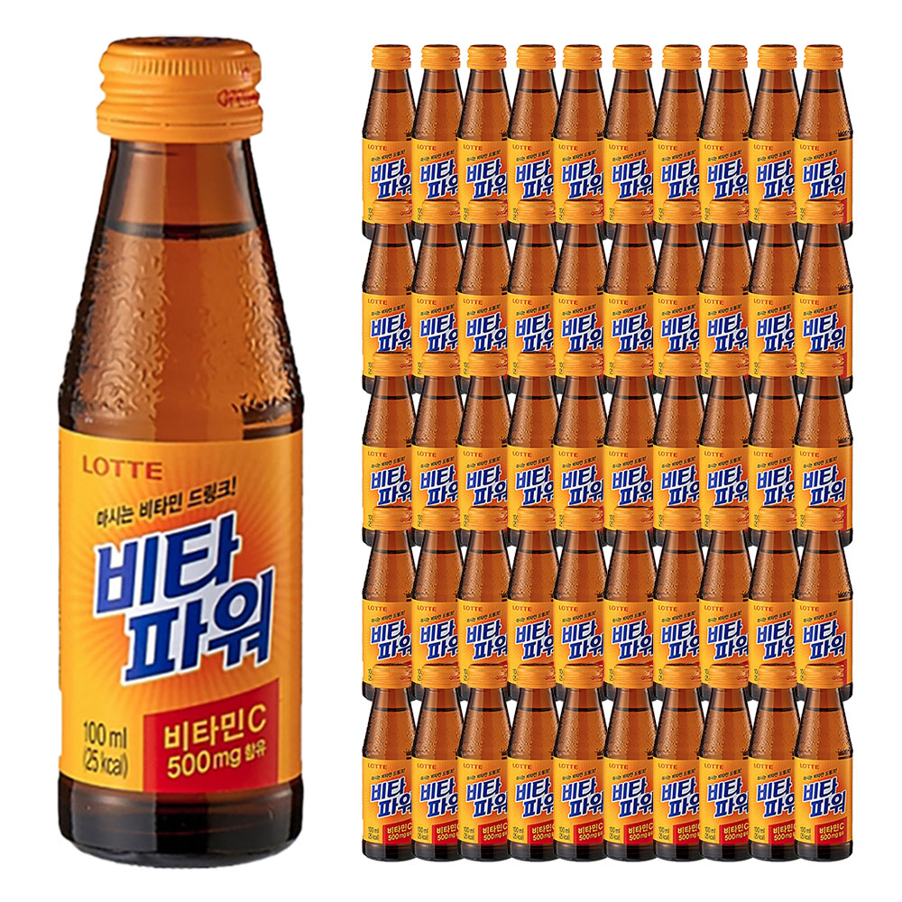 롯데 비타파워 <b>자양강장제</b> 100ml 10케이스 100병