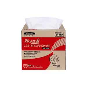와이프올 L25 에어포켓 와이퍼 대형 300매, 1개 41702