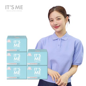 잇츠미 국내생산 생리대 퓨어앤핏 대형 5팩 외