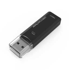 [이지넷유비쿼터스] USB2.0 휴대용 스틱형 카드리더기 NEXT-9717U2