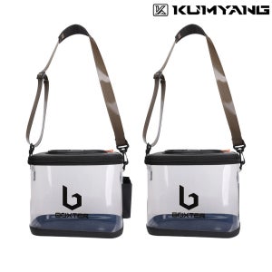 금양 BOXTER 멀티투명살림통 밑밥살림통 기포기 수납공간 조과통 투명물고기가방