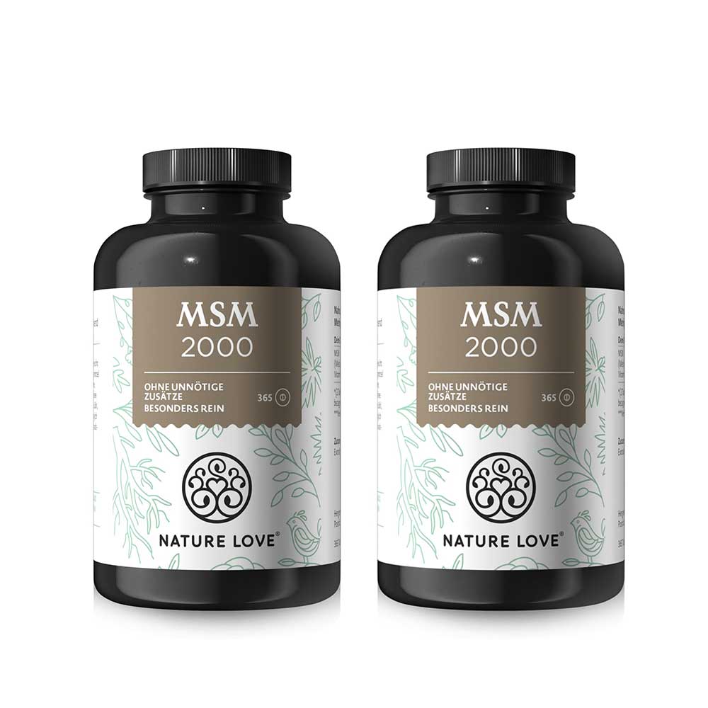 Nature Love <b>네이처러브</b> MSM 2000mg 365정 x2