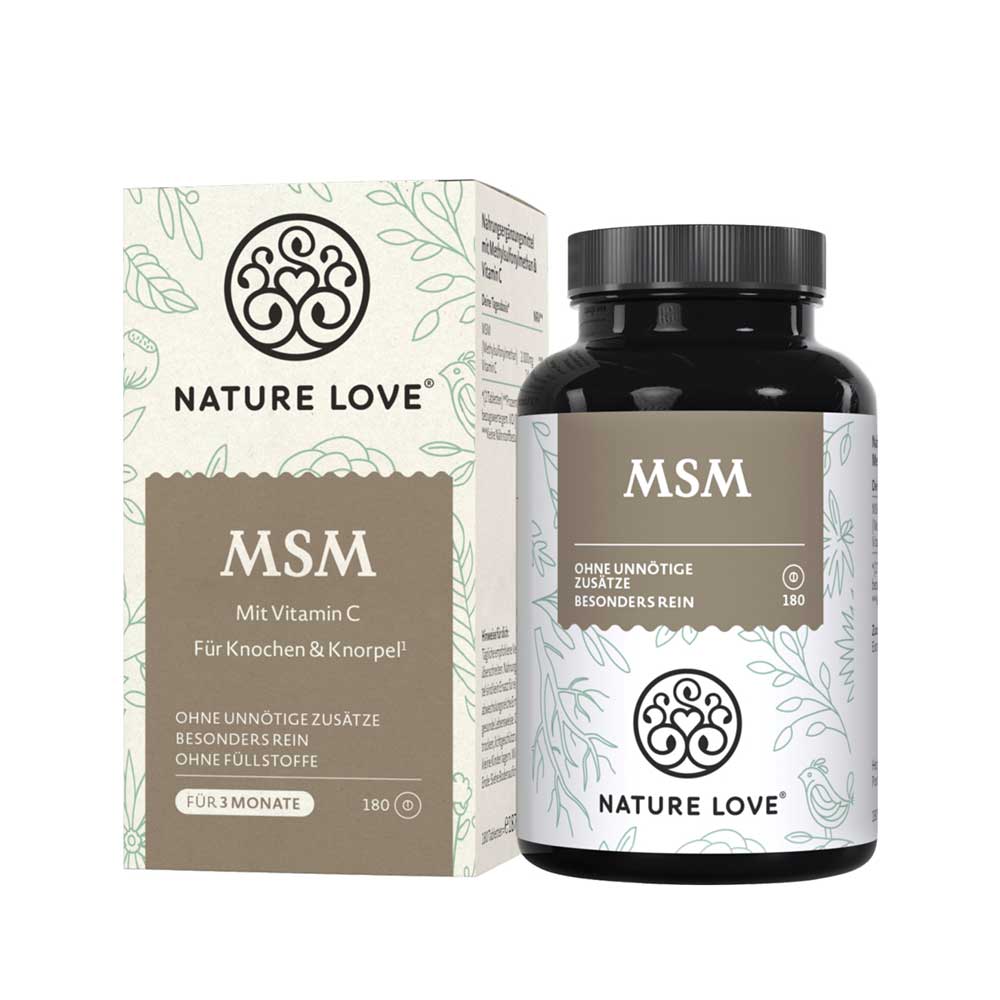 Nature Love <b>네이처러브</b> MSM 비타민C 180정