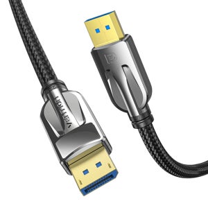 벤션 울트라 16K 양방향 DP to DP V2.1 케이블 HGA 1m, 1개