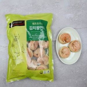 신세계푸드 김치왕만두 1.4kg x 6봉 손만두전골 이북식 만둣국 아삭한 김치왕만두