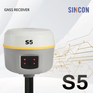 신콘 S5 GPS측량기 블루투스 정밀수신기 GNSS 220채널 트림블