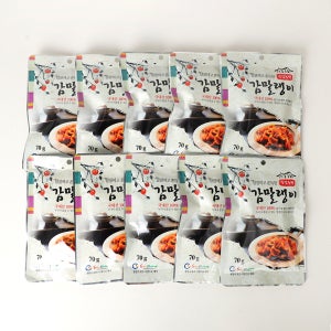큰집농원 대봉감말랭이 70g 10팩 곶감말랭이 말린감 포켓간식